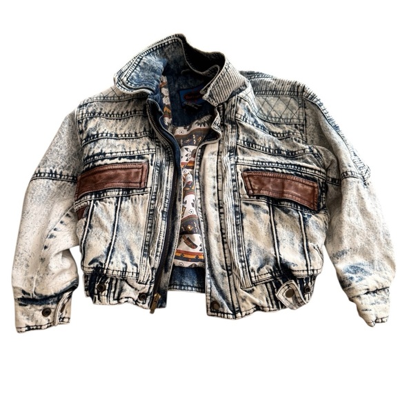 Wrangler Other - Vintage Horizon Denim Jacket – Warm | Genuine Leather Trim (Toddler)